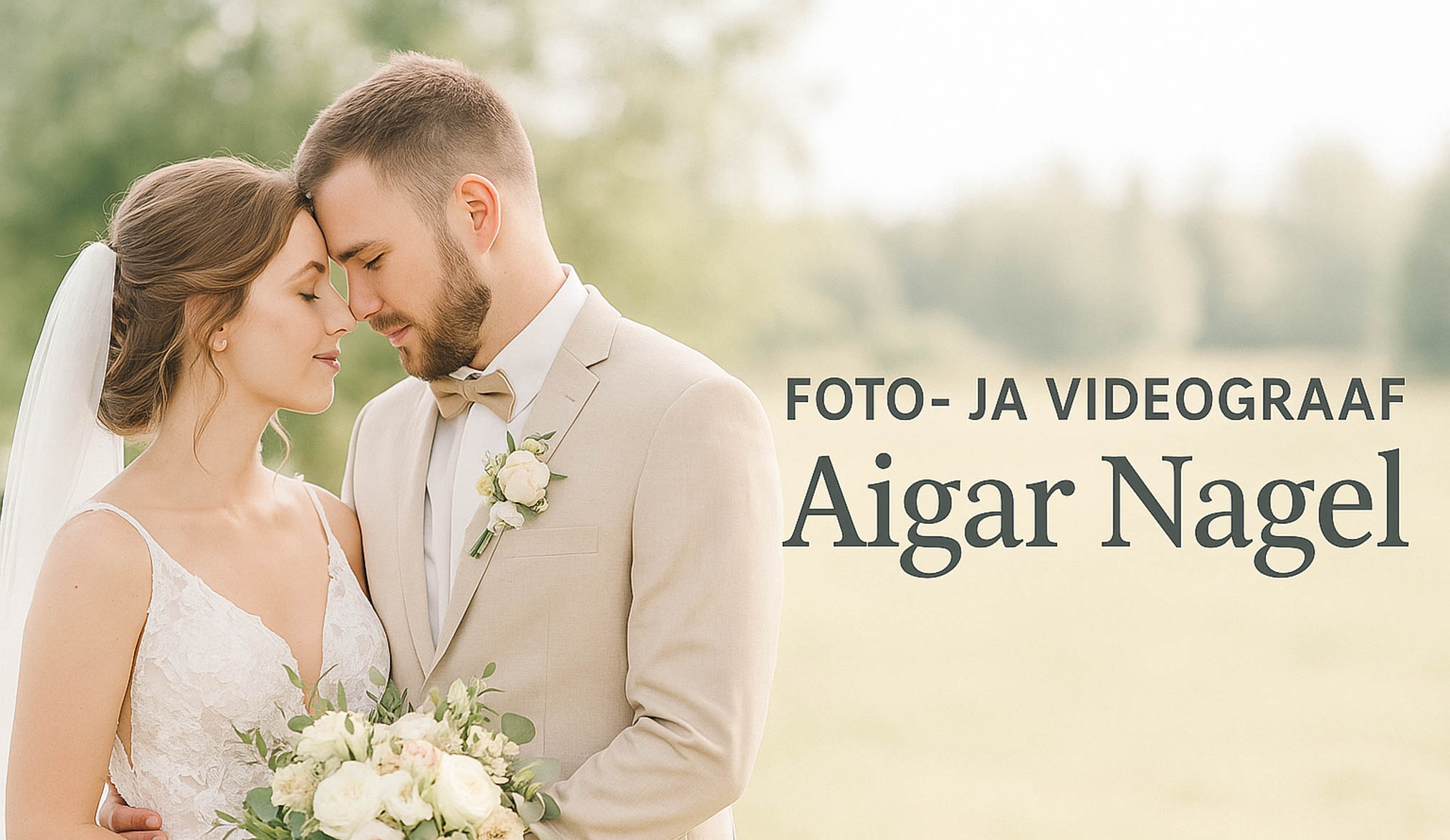 Pulmafotograaf Aigar Nagel